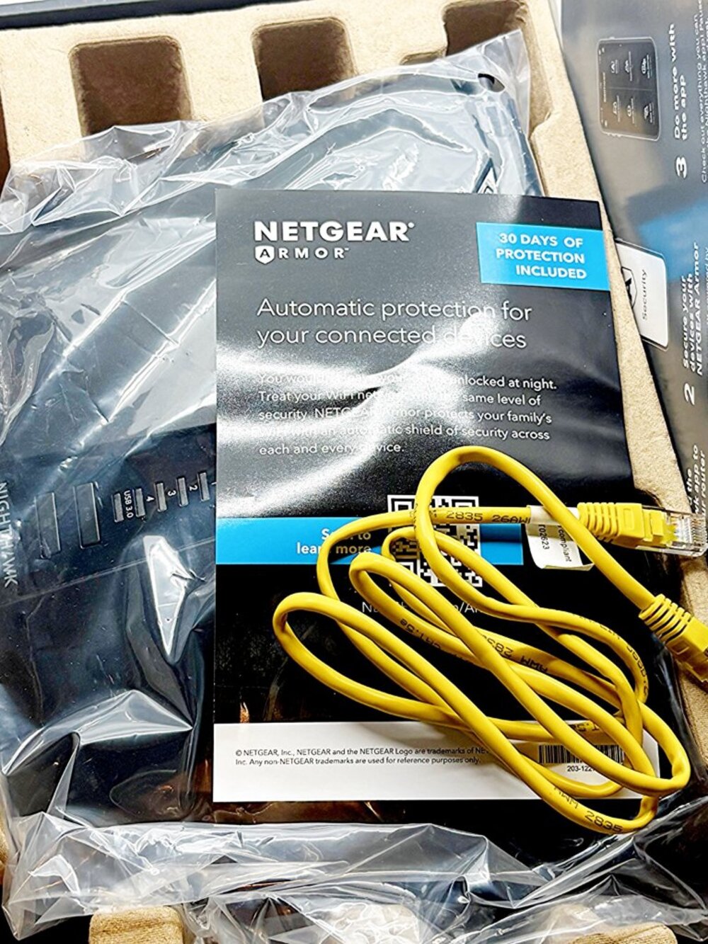 NETGEAR Nighthawk AX3600 WiFi 6 Router RAX41 Fast Dual Band - Picture 3 of 10